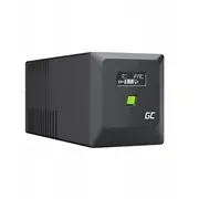 Ups Greencell 850Va 480W Powerproof ar Lcd avārijas barošanas avotu Zasilacz awaryjny