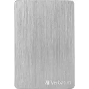 Verbatim Store N Go Alu ārējais Hdd disks 1 Tb sudraba krāsā 53663 Dysk 1Tb Srebrny