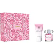 Versace Bright Crystal tualetes ūdens izsmidzināmais komplekts 30Ml ķermeņa losjons 50Ml Zestaw woda toaletowa spray balsam do