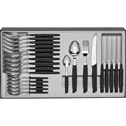 Victorinox Swiss Modern Galda piederumu komplekts 24 gab. melns Cutlery Set pcs. black