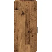 vidaXL Bufete Old Wood 30X42.5X93 cm Skaidu plātne Kredens Stary Drewno