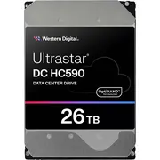 Wd Ultrastar Dc Hc590 diskdzinis Cietais disks Datu centrs šifrēts 26 Tb iekšējais 3.5 8.9 cm Sas 12Gb/S 7200 apgr./min Puferis 512 Mb Paššifrēšanas Sed Dysk twardy Centrum danych szyfrowany rpm Puffer Self-Encrypting Drive
