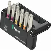 Wera Bit-Check 6 Wood Tx Hf 1 Sb. komplekts Zestaw 6Cz. Kpl