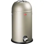 Wesco atkritumu tvertne Sudraba tvertne. 33L Kickmaster Kosz na n. srebrny