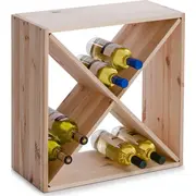 Zeller Koka vīna plaukts. 24 pudeles. Drewniany stojak na wino. butelek.