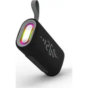 2Go divi pārnēsājami stereo skaļruņi. melni 10 W Two Czarny