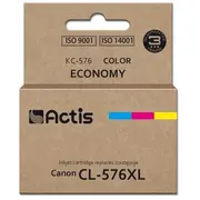 Actis Kc-576 tinte Aizstājēja Canon Cl-576Xl Supreme 15 ml krāsa zila. dzeltena. sarkana. Tusz zamiennik kolor niebieski. czerwony.