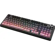 Ak980 dāvanu modelis-ar ekrānu Rgb mehāniskā spēļu tastatūra Klawiatura gamingowa mechaniczna Gift Switch-V2-Pink-Gradient-Model-With-Screen