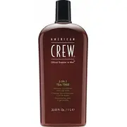 American Crew Crew. tējas koks. koka eļļa. matu šampūns. kondicionieris un dušas želeja mitrināšanai. 250 ml vīriešiem 3-In-1 Tea Tree. Tree Oil. Hair Shampoo. Conditioner Shower Gel 3-In-1. For Moisturizing. Men