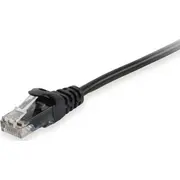 Aprīkot Patchkabel Cat6A U/Utp 2Xrj45 7.50M melns Lszh Equip schwarz