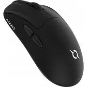 Aqirys Dual Mode Mouse Bezvadu Vadu M32 melna Myszka WirellesWired black