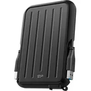 Ārējais cietais disks Silicon Power melns Sp040Tbphd66Ls3K Dysk Hdd Armor A66 4Tb Czarny