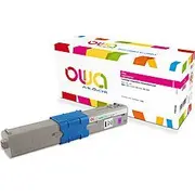 Armor Toner Owa Oki C301. C321. Mc332. Mc342. 1500P. 44973534. sarkans/purpursarkans Tusz do czerwona/magenta