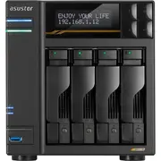 Asustor Lockerstor 4 Gen3 As6804T nodalījumu failu serveris. Amd Ryzen V3C14 Četri kodoli 2.3 Ghz. 16G Ecc Ddr5. 4X M.2 Pcie Nvme. 2X 10 Gbe. 5 Serwer 4-Bay. Cztery rdzenie 2.3Ghz.