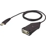 Aten Uc485 Usb adapteris Usb  Vga melns Uc485-At Adapter Czarny