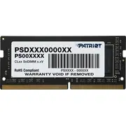 Atmiņa Patriot Signature klēpjdatoram. Sodimm. Ddr4. 32 Gb. 3200 Mhz. Cl22 Psd432G32002S Do laptopa Signature.