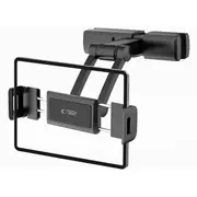 Automašīnas turētājs planšetdatoru viedtālrunim Headrest V2 Melna automašīnas planšetdatora melns Uchwyt samochodowy do smartfona tabletu na czarny