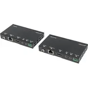 Av signāla pārraides sistēma Manhattan Extender Hdmi Hdbaset. izmantojot 7 vītā pāra kabeli no 4K līdz 40M Ir Poc System przekazu Hdbaset Po Cat6/6A/7 Do