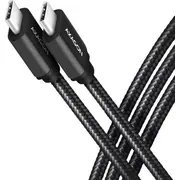 Axagon Usb-C  Usb-C Usb Kabelis melns Bucm3-Cm30Ab Kabel Usb Usb-C Czarny