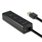 Axagon Usb centrmezgls 1X microUSB 4X Usb-A 3.0 Hue-S2B Hub