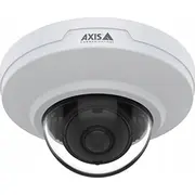 Axis M3086-V Ip kamera Netzwerk-Uberwachungskamera Kuppel Vandalismusgeschutzt stacksresistent Staubresistent wasserresistent Farbe TagNacht 4 Mp 2688 x 1512 festeIrisblende -0 feste Lanegweite 26 Kamera stossresistent Brennweite Audio Lan Mjpeg. H.26