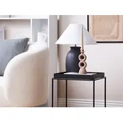 Beliani Beige keramikas svečturis Naousa Ceramiczny