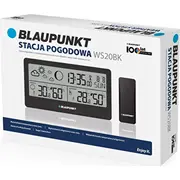 Blaupunkt laika stacija melna Stacja pogodowa Ws20Bk Czarna