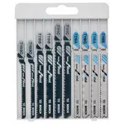 Bosch finierzāģu asmeņu komplekts Basic metālam un kokam 10 gab. 2607010630 Zestaw do wyrzynarek for Metal and Wood 10Szt.