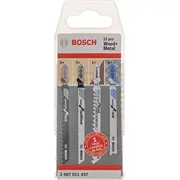 Bosch zāģa asmeņu komplekts T Set koka-metāls 2607011437 Zestaw drewno-metal 14Pc1Pc