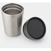 Brabantia Make Take Thermal Mug 0.2 L tumši pelēks 228728 thermal mug dark gray