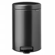 Brabantijas pedāļa bin jaunbūve pārliecināta pelēkā 233487 Brabantia pedal Newicon 12L Confident Grey
