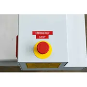 Brady White uz sarkana 6.4 m x 19.05 mm On Red 6.4M 19.05Mm
