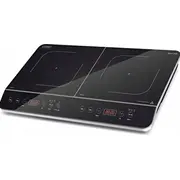 Caso Hob Touch 3500 Indukcijas Degļu/Gatavošanas zonu skaits 2 Skārienvadība Taimeris Juodas Ekranas Induction Number of burners/cooking zones control Timer