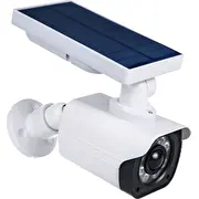 Ce Saules manekena kamera. mirgojoša diode. kustības sensors. Led apgaismojums. bezmaksas uzlīme. Sol1800S Solarna atrapa kamery. dioda. czujnik ruchu. Led. naklejka gratis.