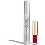 Clarins komplekts Skropstu tušas brīnums xxl lūpu komforta eļļa 03 Cherry Set Mascara Wonder Volume Xxl 8Ml Lip Comfort Oil 1.4Ml