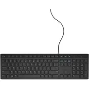 Dell tastatūra Kb216 Usb Qwertz ungāru melna Klawiatura klawiatura Czarny