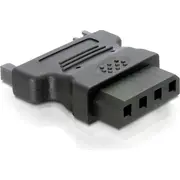 Delock Ide  Sata. melns 82326 Ide Czarny