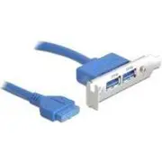 Delock slota kronšteins Usb 3.0 82976 Slot bracket