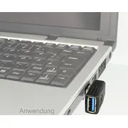 Delock Usb adapteris Usb  melns 65341 Adapter Czarny