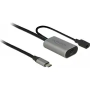 Delock Usb kabelis Usb-C  melns 85392 Kabel Usb-C Czarny
