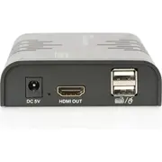 Digitus Av signālu pārraides sistēmas Hdmi video paplašinātājs Ds-55202 System przekazu wideo