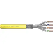 Digitus S/Ftp telekomunikāciju kabeļa kat.7A Ls0H dzeltenais vads B2Ca Dk-1745-A-Vh-5 /500M/ Kabel teleinformatyczny drut
