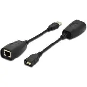 Digitus Usb adapteris melns Da-70139-2 Adapter Czarny