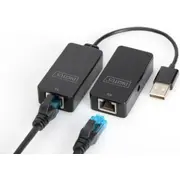Digitus Usb adapteris. melns Da-70141 Adapter Czarny