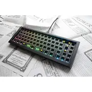 Ducky Outlaw 65 Gaming -Keyboard tastatūra. Babone melna Iso Klawiatura Gaming-Keyboard. Barebone black