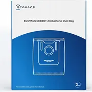Ecovacs Antibakteriālais putekļu maisiņš priekš Deebot X2 Omni/X5 Omni/T30S/T30S Pro automātiskās iztukšošanas stacijas Ddb030025 Antibacterial Dust Bag for Auto-Empty Station