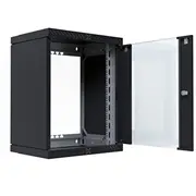 Efb 19 gehäuse X-Rack ar Glastür 400-600Mm 15He melns Mit schwarz