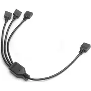 Ek ūdens bloki Ek-Loop D-Rgb Splitterkabel. 3-Fach schwarz Water Blocks
