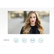 Eura Video-Intercom Vdp-42A3 Gamma Plus. Tuya. White. Wifi. 2 ieejas. lasītājs Wideodomofon czytnik