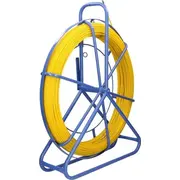 Extralink kabelis Kabeļa Velkšanas Stiens Stikklšķiedras velkšanas stieņa Dzeltens Cable Pulling Rod 4.5Mm 50M Pilot Szklanego Do Kabli